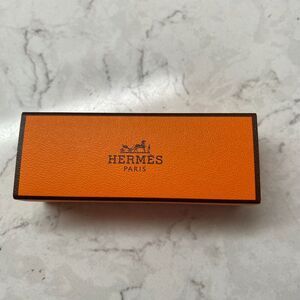 Hermes Paris Orange Cardboard Upside Storage Empty Box L 3.5"x W 1.2"x H 1"‎